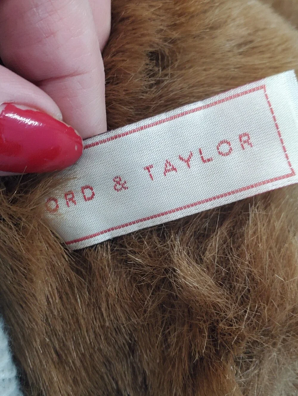 Vintage 2002 GUND Lord & Taylor anniversary bear NWT
